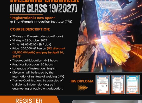 Black White And Orange Modern Industrial Welding Service Poster